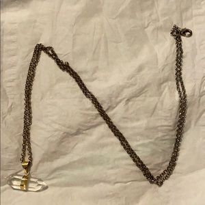 Extra Long Silver Necklace